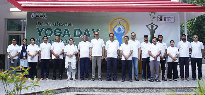 CCL organizes Yoga session